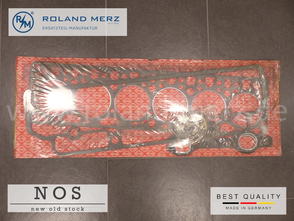 3215860190 Satz Zylinderkopfdichtung Elring für Mercedes OM321, Elring 004.782 Entrußersatz komplett, Ø Zylinder 95mm
