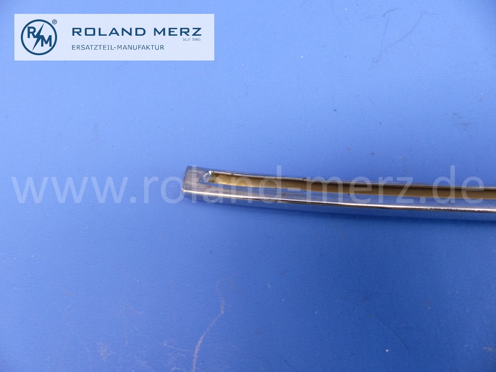 101808800795 1808800795 Zierstab auf Hinterkotflügel links, Mercedes Ponton 220S, 220 SE, Länge 950mm, Original MB-Neuteil, NOS