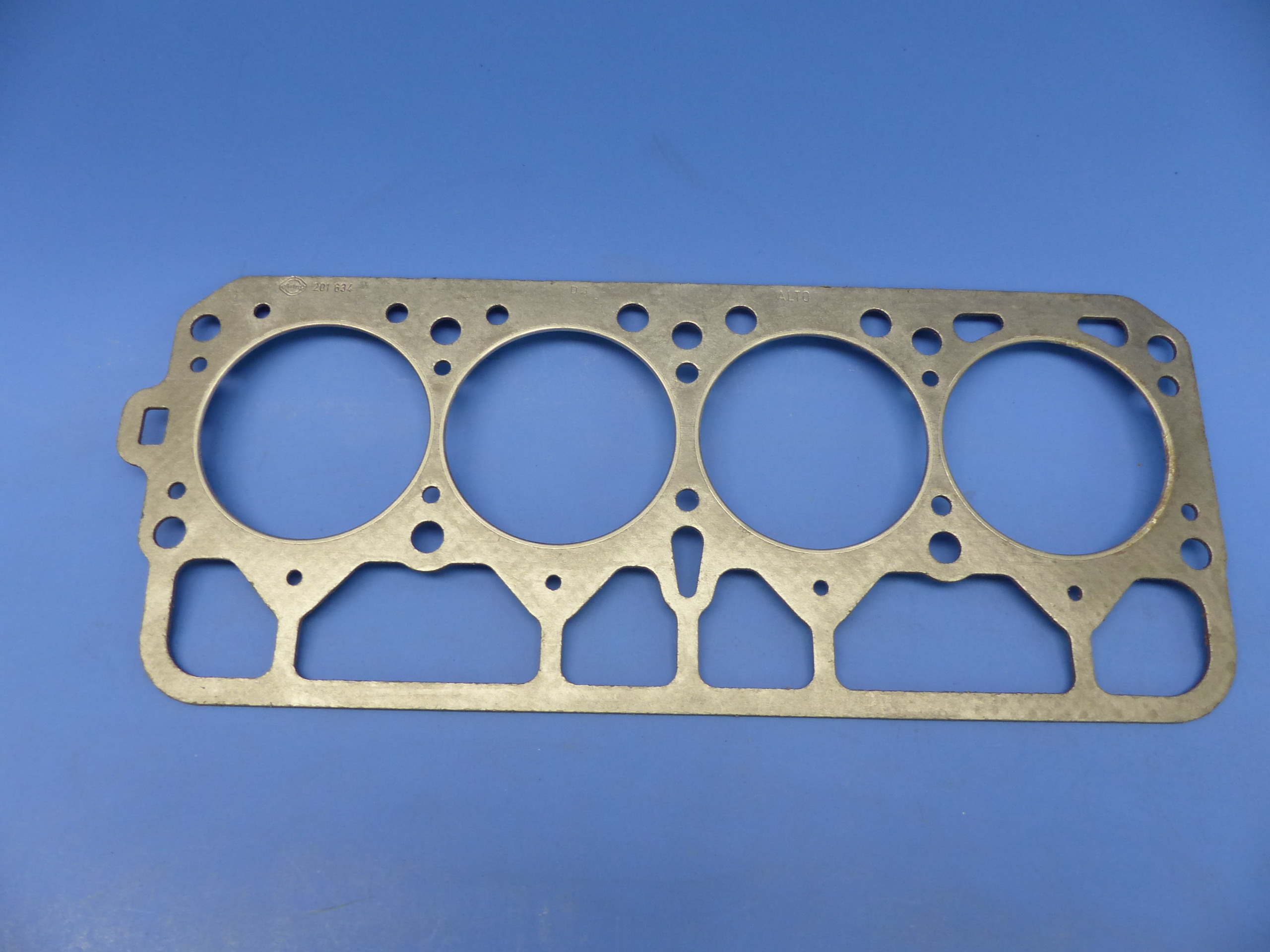 201.634 Zylinderkopfdichtung, Fiat, original Elring Neuteil, NOS - leichter Lagerungsschaden -