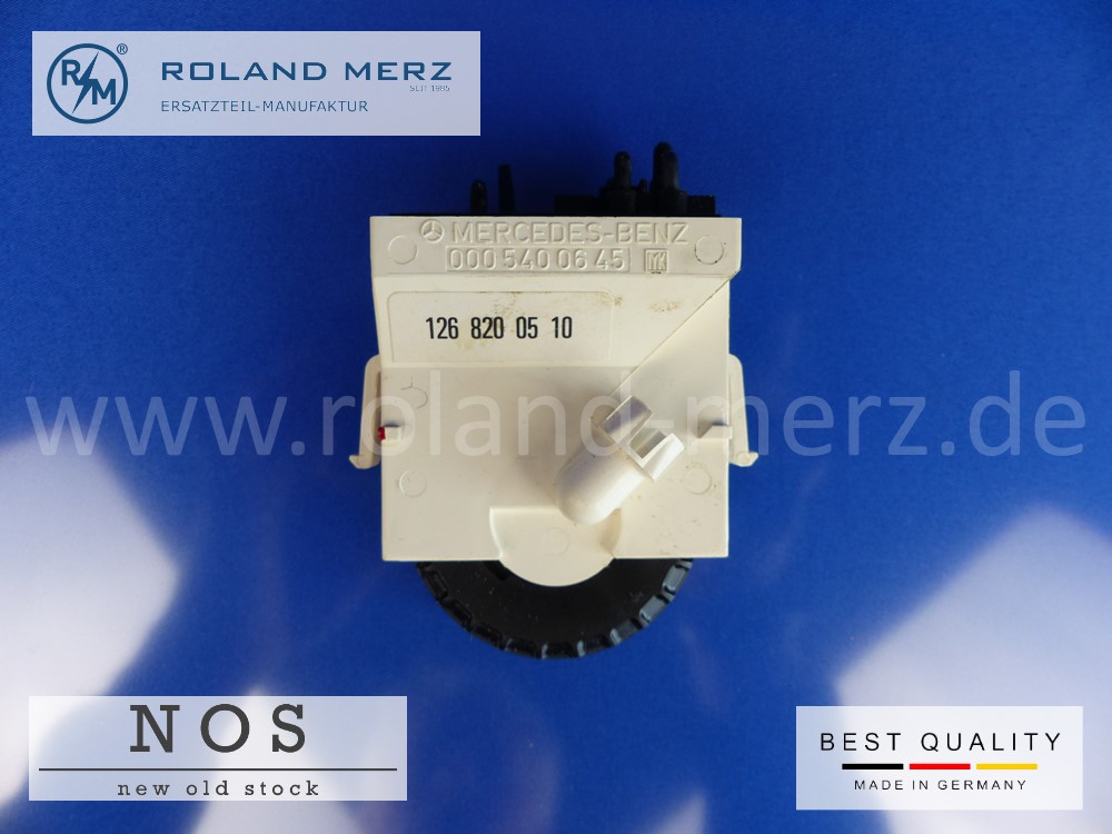 Temperaturwahlschalter 126 820 05 10 für Mercedes Bm 126 und 123