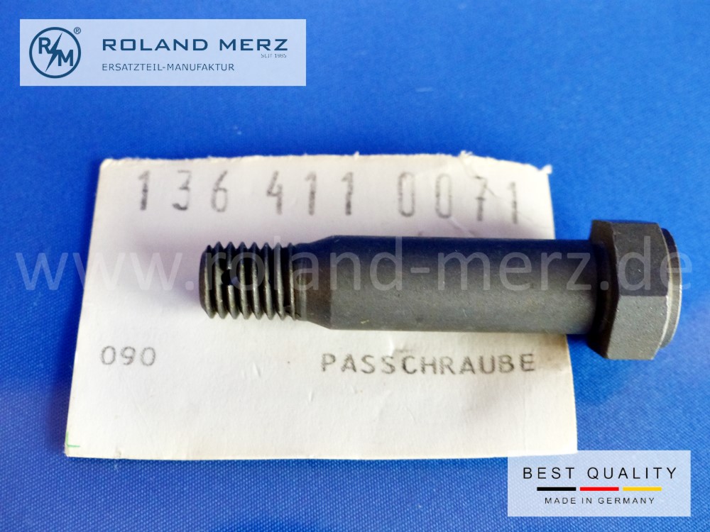 1364110071 Passschraube lang Gelenkscheibe M 10 x 51 Mercedes alle 170 u. 220 Mod. 180, 180D original Mercedes Neuteil NOS