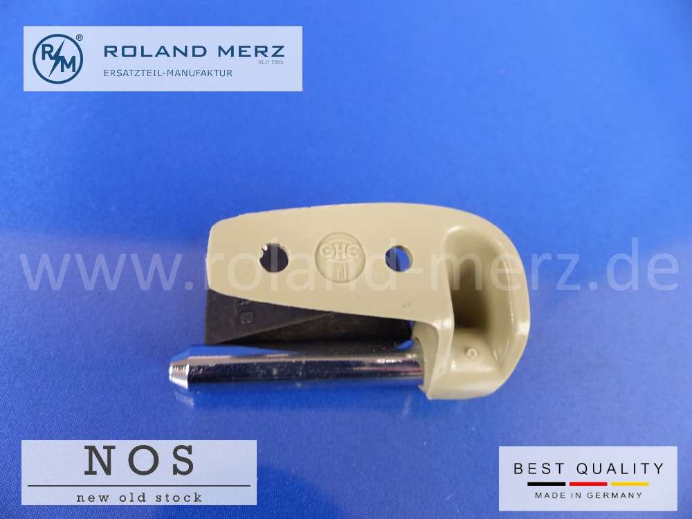 1108110741 Anschraublager für Sonnenblende Links für rechte Blende Mercedes 190C-200Dc, 220b, 220SEb - 300SE/Cp Original MB-Neuteil NOS 