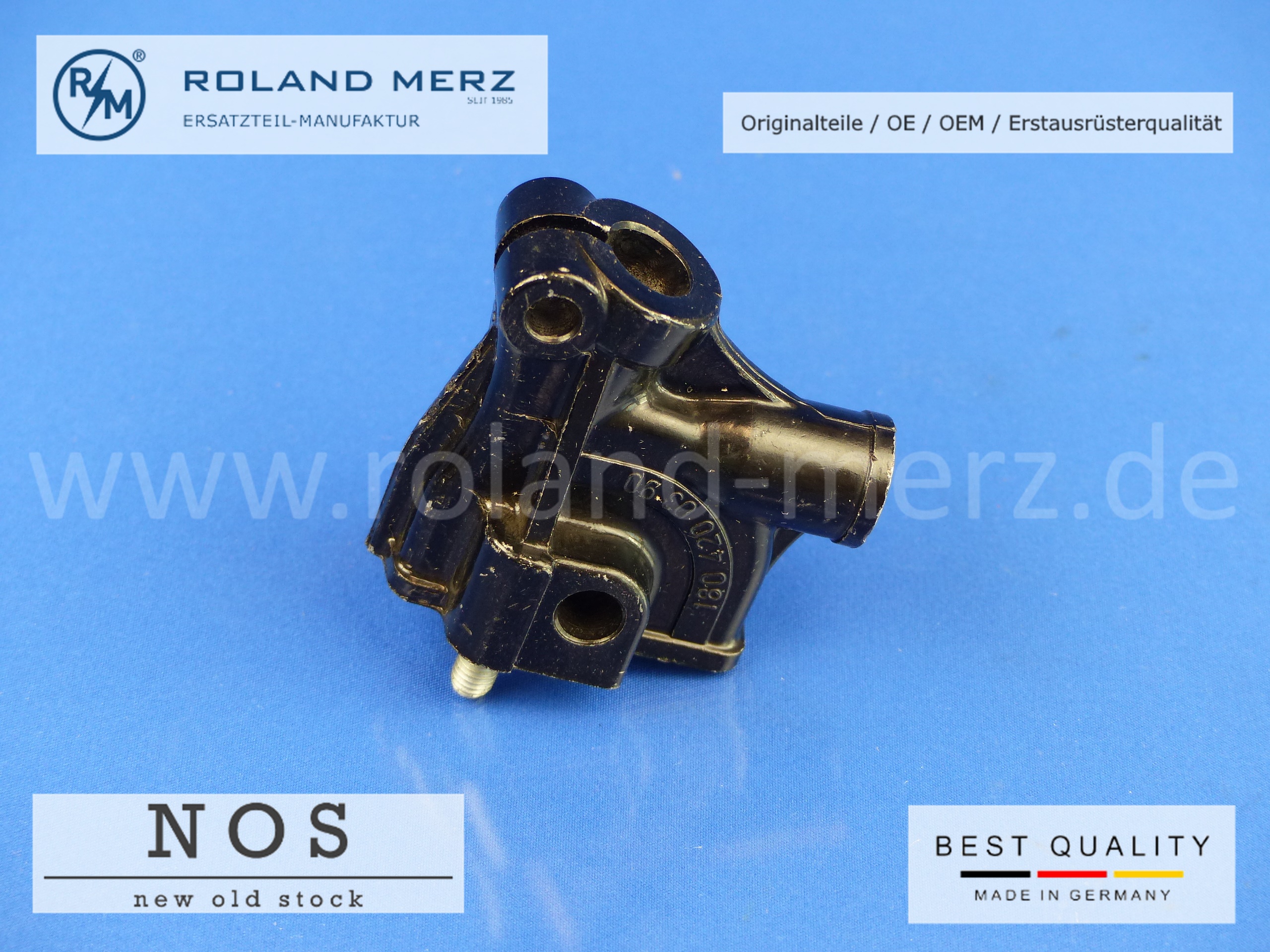 P1170190 Mercedes Seilrollengehäuse, links, Bremsträgerplatte, Mercedes 190SL