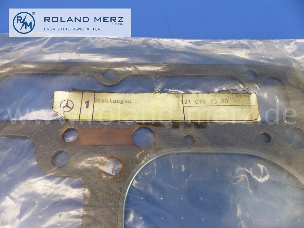 1210162320 Dichtung Zylinderkopf, Zylinderkopfdichtung, Mercedes Motor M121, Original Mercedes Neuteil, NOS 