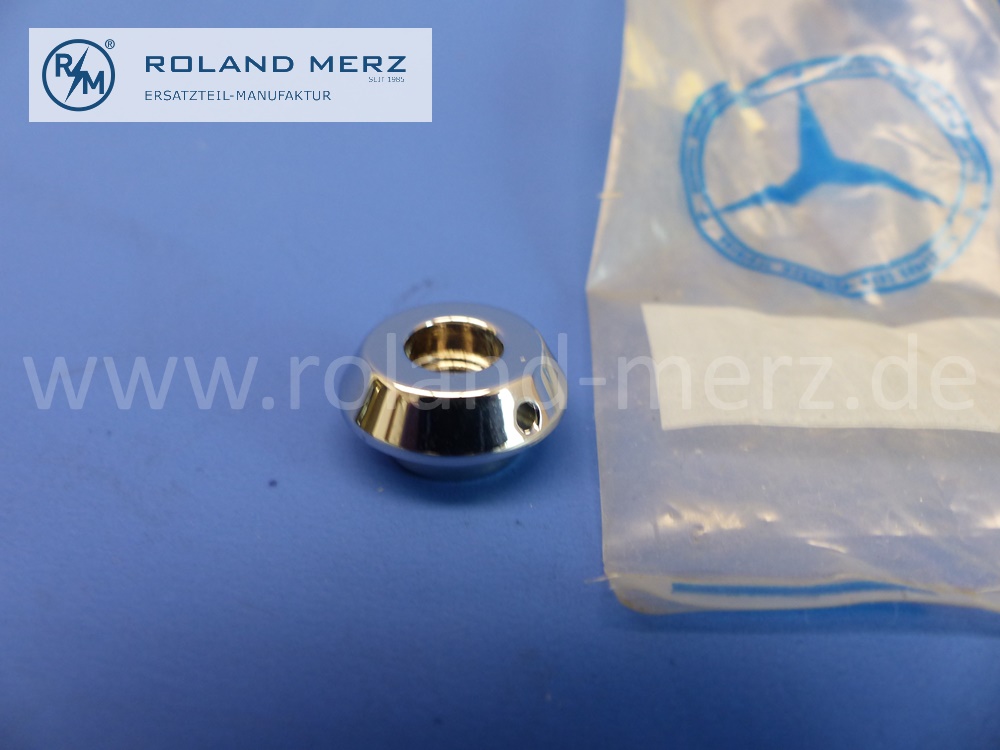 1205450072 Rosette, Mercedes W105, W120, W121, W128, W136, W180, W187, W191, Ponton, 170, Original Mercedes Neuteil, NOS 