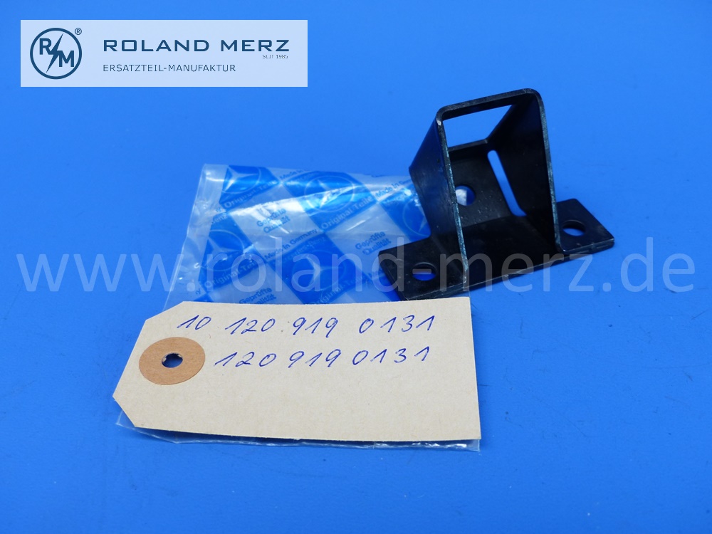 101209190131, 1209190131 Arretierkonsole Feststeller, Sitz links Mercedes Ponton 180 – 220SE, Original Mercedes Neuteil, NOS 