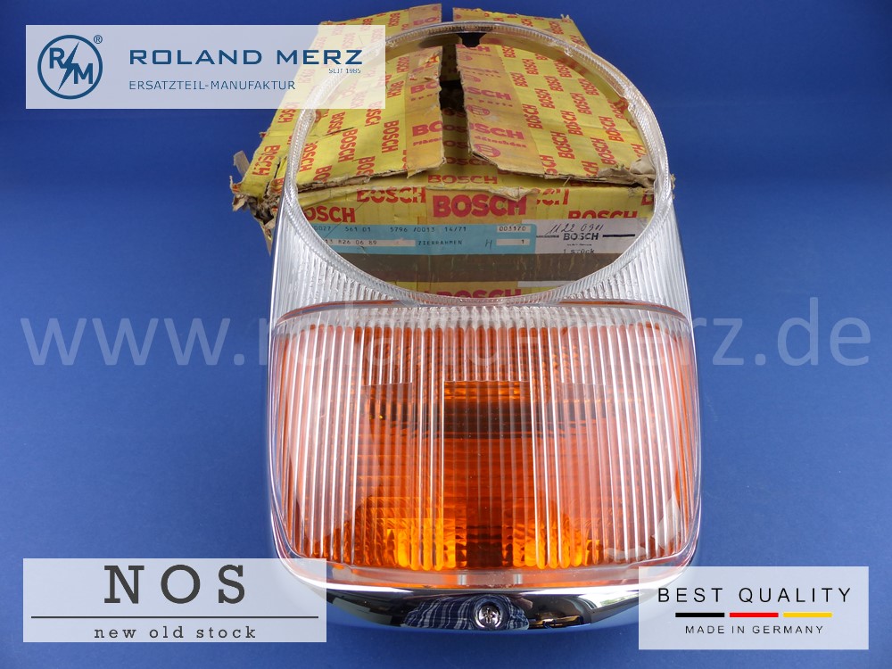 P1100388 Deckelring 113 826 0689 für Sealed-Beam-Scheinwerfer für Mercedes 230SL - 280 SL