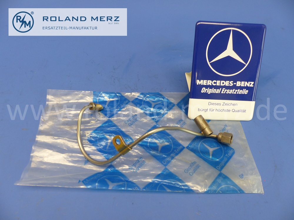 1984200726 Leitung, Bremsleitung, links, Vorderachse, Mercedes W198, 300SL, wahlweise von Bremsschlauch an Bremszange, Scheibenbremse, original Mercedes Neuteil, NOS 