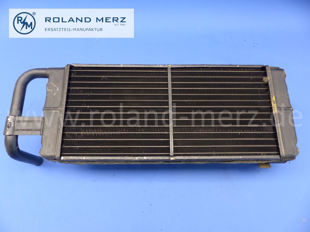 0018353001 Heizungswärmetauscher, Wärmetauscher Heizung, Mercedes W114, W115, Strich 8, Original Mercedes Neuteil, - geprüft, Lagerspuren -