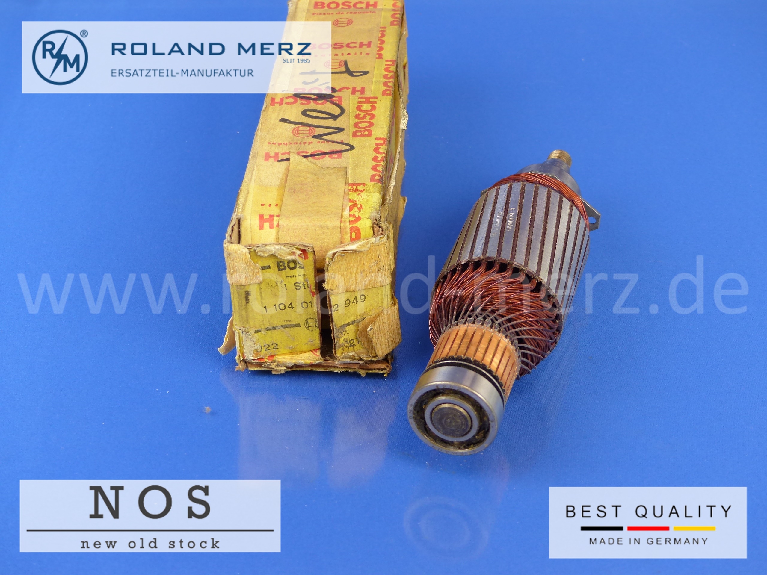 1104012949 Anker Generator Bosch KHD MWM Steyr Volvo