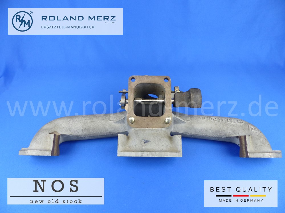 1211401311 Abgaskrümmer, Auspuffkrümmer mit Heizklappe, Mercedes 121 140 13 11 für M121, 180a, 180b , 180c 190, 190b, original MB Neuteil, NOS 1211401311 Abgaskrümmer, Auspuffkrümmer mit Heizklappe, Mercedes 121 140 13 11 für M121, 180a, 180b , 180c 190, 190b, original MB Neuteil, NOS