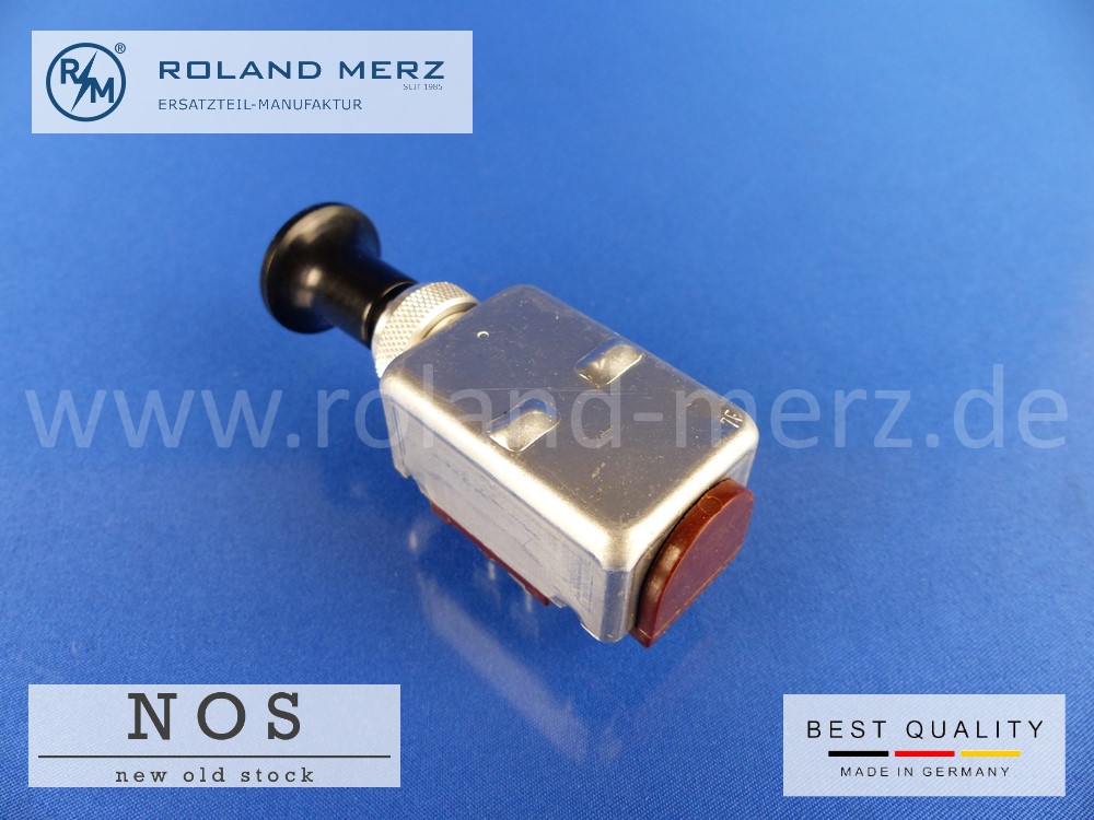 P1130837 Lichtschalter 2 Schaltstellungen und Aus, max 100 W bei 6 - 24 Volt deutsche Qualitätsprodukt der Fa. Erich Jaeger 1326