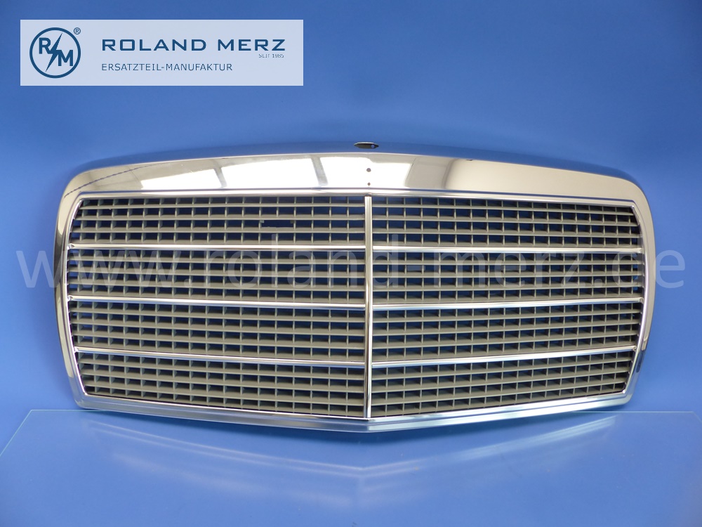 1268800883 Maske Kühler, Kühlermaske, Kühlerverkleidung, Kühlergrill, Mercedes W126 S-Klasse, Original Mercedes Neuteil, NOS 
