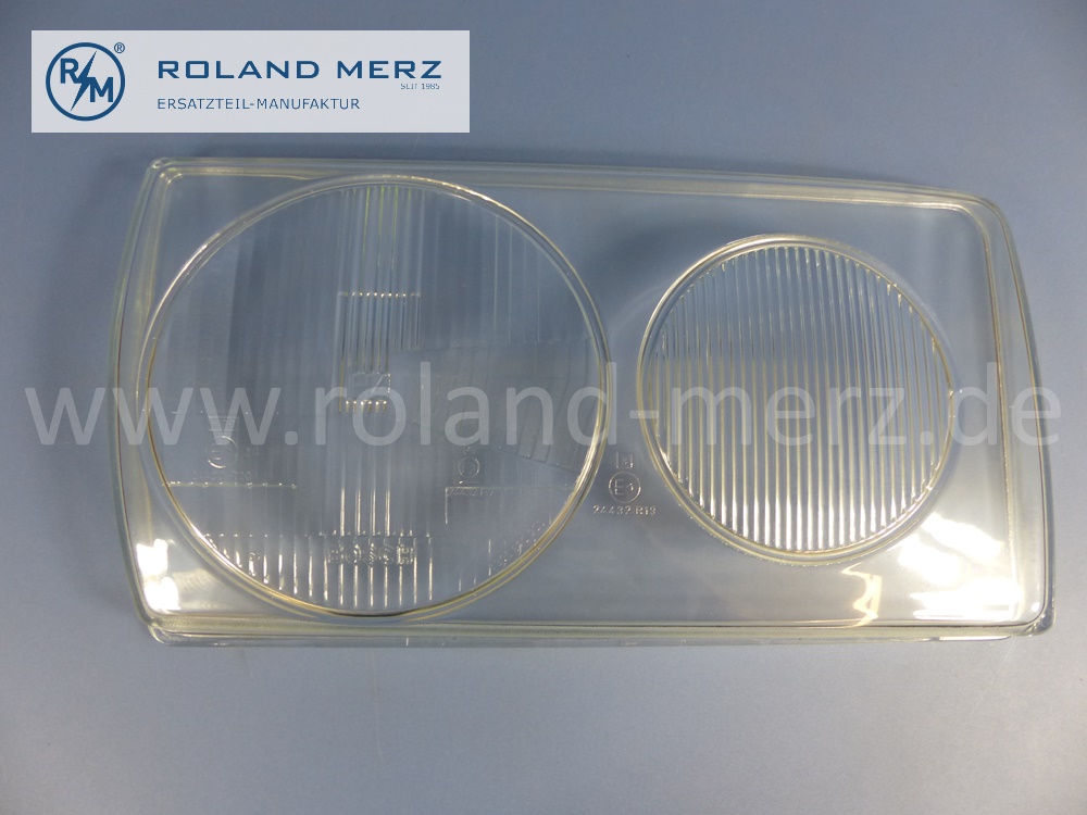1238261690 Bosch lens head lamp right , H4, right hand traffic, Mercedes W123, original Mercedes spare-part, NOS