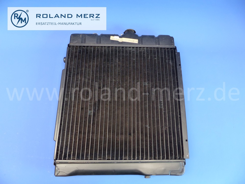 1115010001 Kühler, Wasserkühler, Wärmetauscher, Zusatzkühler Automatikgetriebe, Mercedes W111, 49,5 x 58 cm, Original Mercedes Gebrauchttteil, NOS - geprüft - 