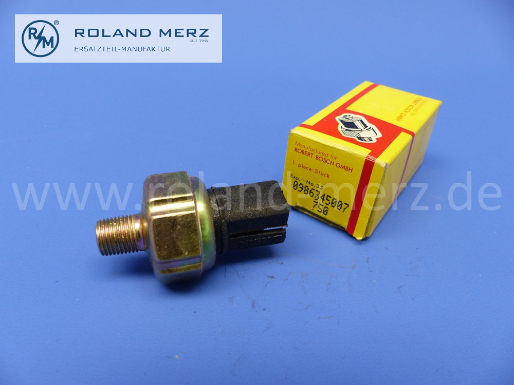 0986345007 Schalter Öldruck, Öldruckschalter, Hyundai, Infinity, Nissan, Renault, Original Bosch Neuteil, NOS 