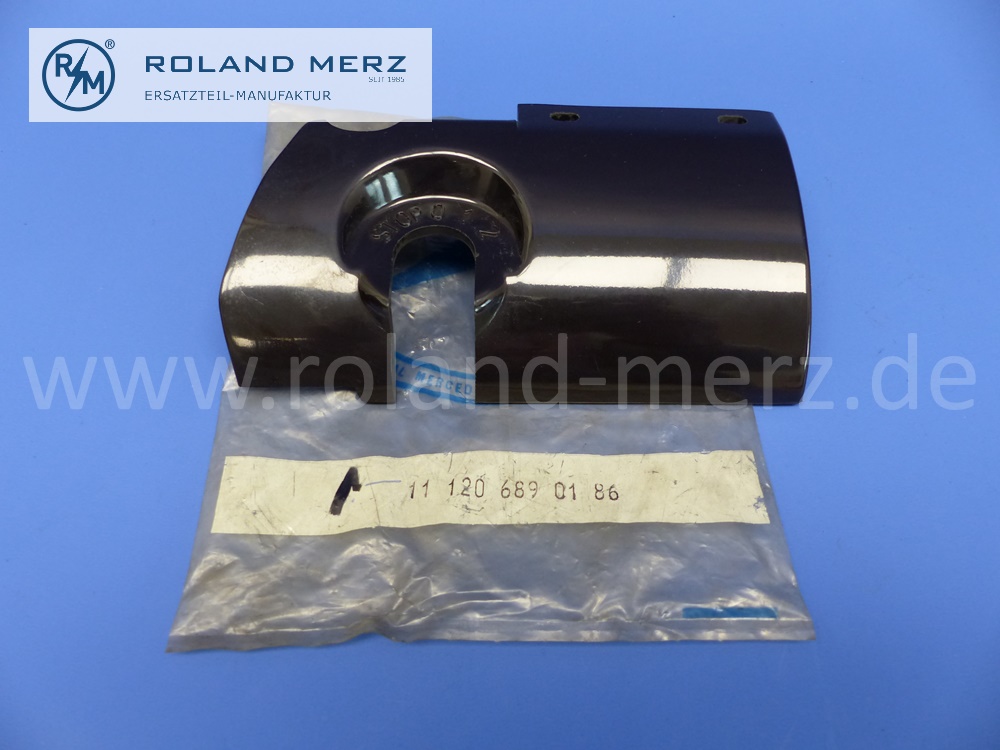 111206890186, 1206890186 Frontplatte Abeckung für Glühanlassschalter aus Bakelit, Mercedes W120, W121, Ponton 180D, 180Db, 180Dc, 190D, 190Db bis FG 024676, LHD, Original Mercedes Neuteil, NOS 