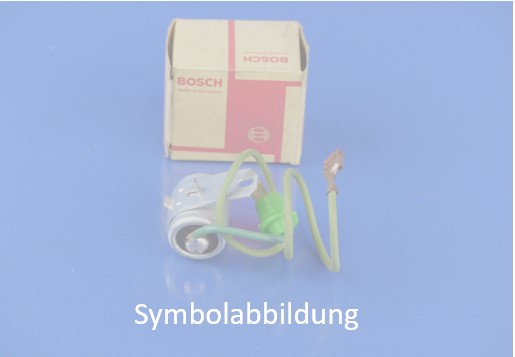 Symbolabbildung_KondensatorGc6eqSUuxZV2e Zündkondensator, G606, Bosch 1 237 330 340, Opel Ascona, Kadett, Manta