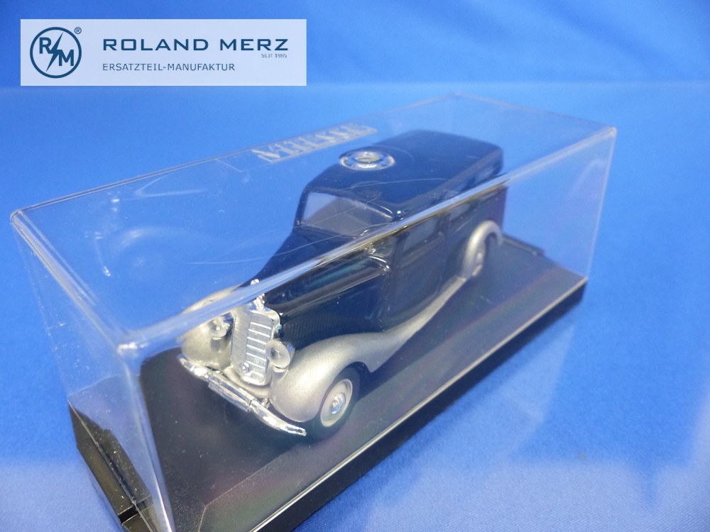 150350-04 Mercedes-Benz 170V Van Mercedes-Benz schwarz-silber 1939 - 1942 - 150350 Vitesse 1:43 Modell