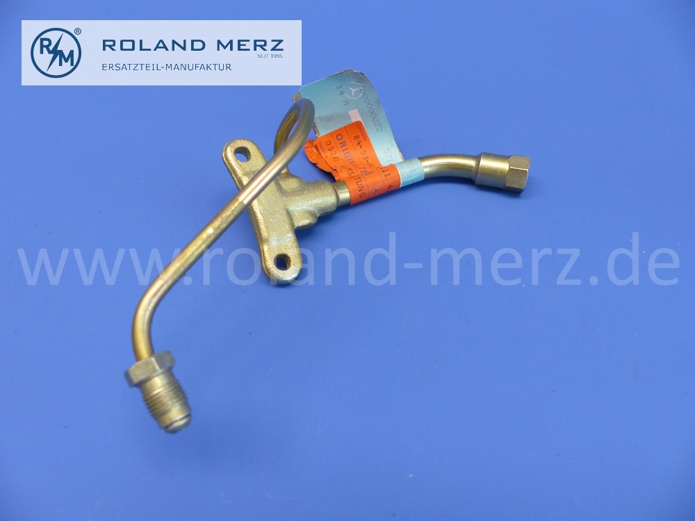 1114206628 Bemsleitung links, Mercedes W111, 220SEb, Cp/Cb, Original Mercedes-Neuteil, NOS