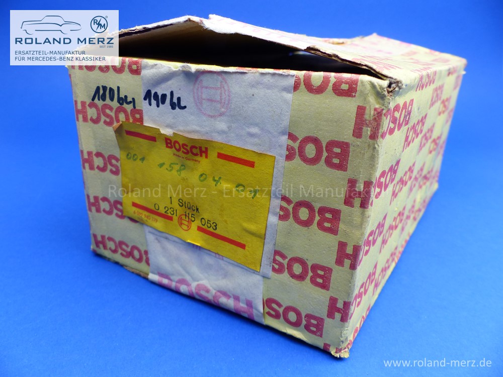 RM-144Katalog Orig. Bosch Zündverteiler alte Graugusausf. für Mercedes-Benz