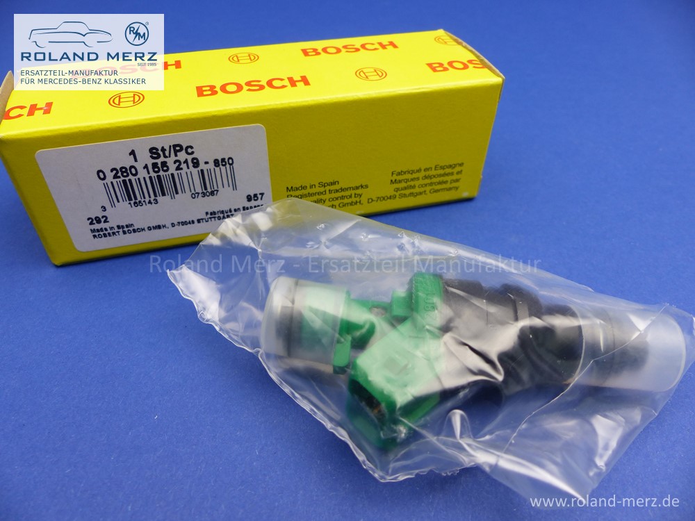 RM-045Katalog Einspritzventil Mercedes 000 078 50 49, Mercedes 000 078 84 23, Bosch 0 280 155 219 für Mercedes-Benz S-Klasse & SL