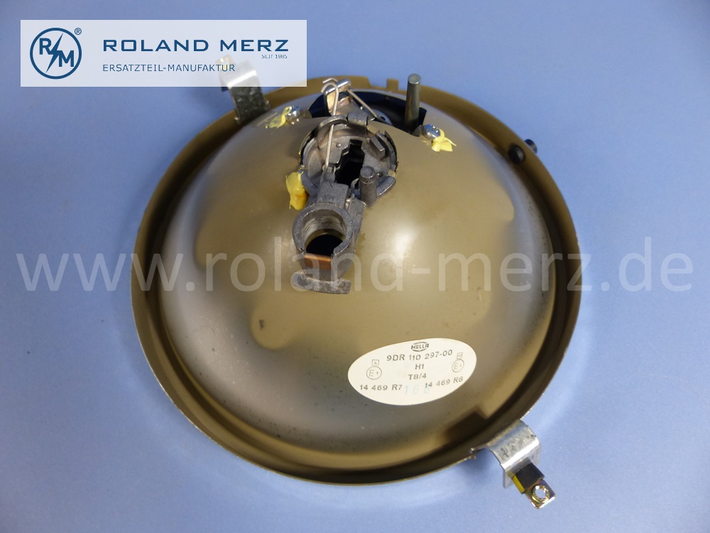 0008263678 Hella Reflektor Scheinwerfer links und rechts, Mercedes W114, W115, Strich 8, SA 55570, Mercedes, Original Mercedes Neuteil, NOS