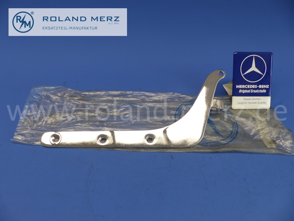 101209100255 1209100255 Rückenlehnenbügel, Bügel Rückenlehne rechts, Vordersitz links und rechts, Mercedes W120, original Mercedes Neuteil, NOS 