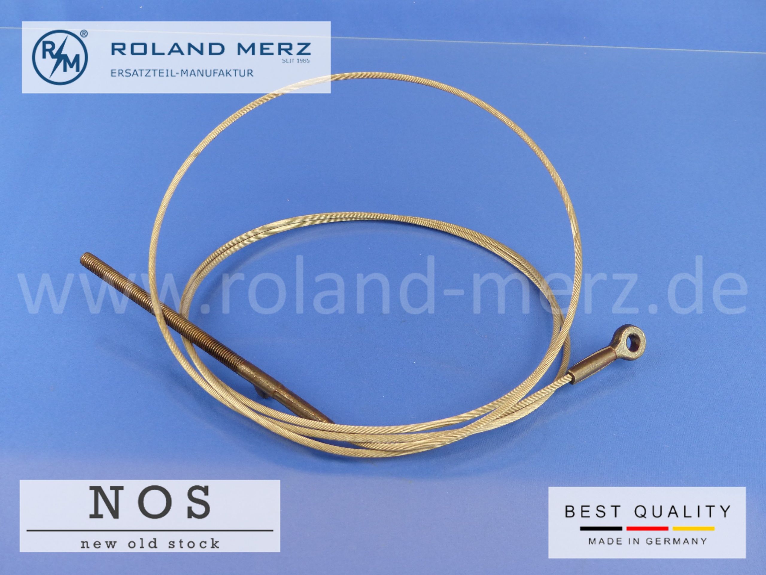 1804200985 mittlerer Bremsseilzug Mercedes 190SL Ponton