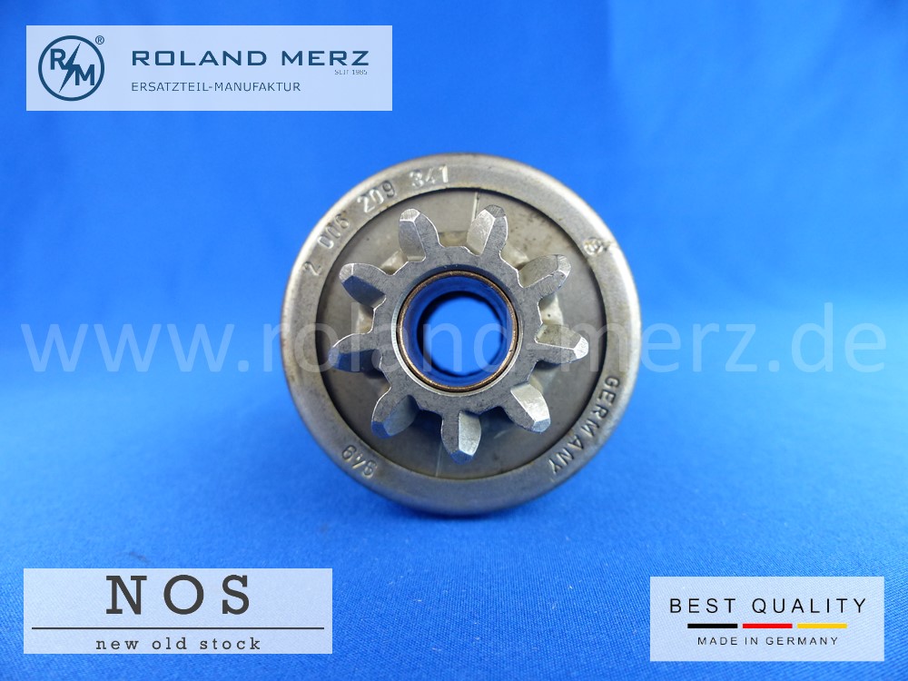 P1120253 Freilaufgetriebe,Starter Bosch 2 006 209 341 für Mercedes