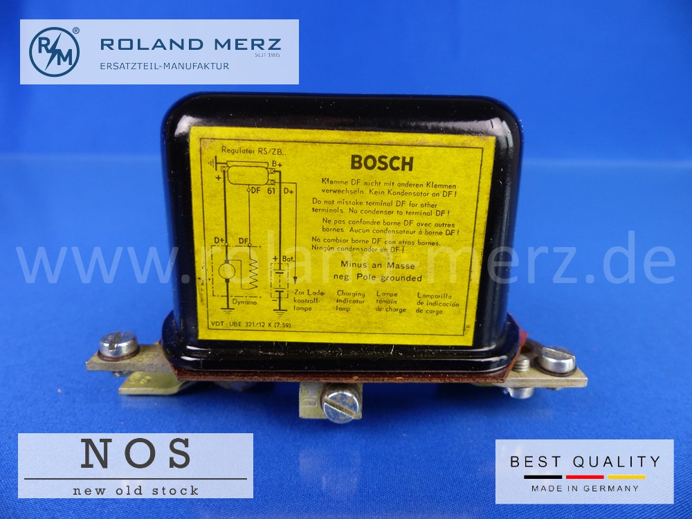 P1140212 Bosch Regler RS / ZB 60..100/12/1 ( 0 190 206 015) 12 Volt