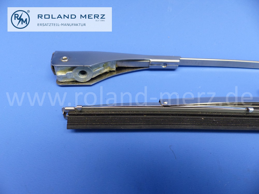 3398150181 Bosch Set Wischerarm mit Wischerblatt, Mercedes Ponton 180, 180a, 180b, 180c, 180Db, 180Dc, 190, 190b, 190D, 190Db, 220A, 190SL, 220S, 220SE bis 8. 59, Original Bosch Neuteil, NOS