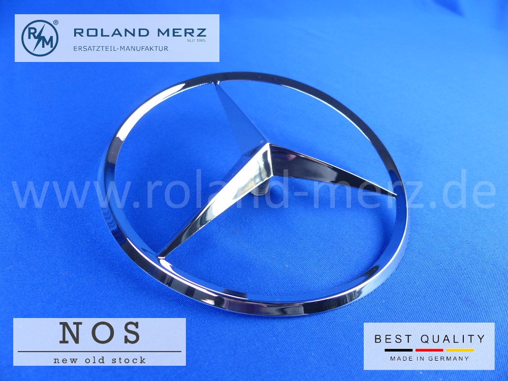 1207500079 Mercedes Heckdeckelstern 120 750 00 79 Original MB-Neuteil für Mercedes 180 - 220SE