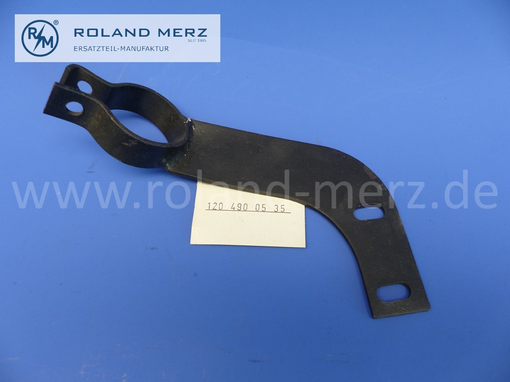 1204900535 Halter Auspuff vorn, Mercedes W120, Ponton 180, Original Mercedes Neuteil, NOS 