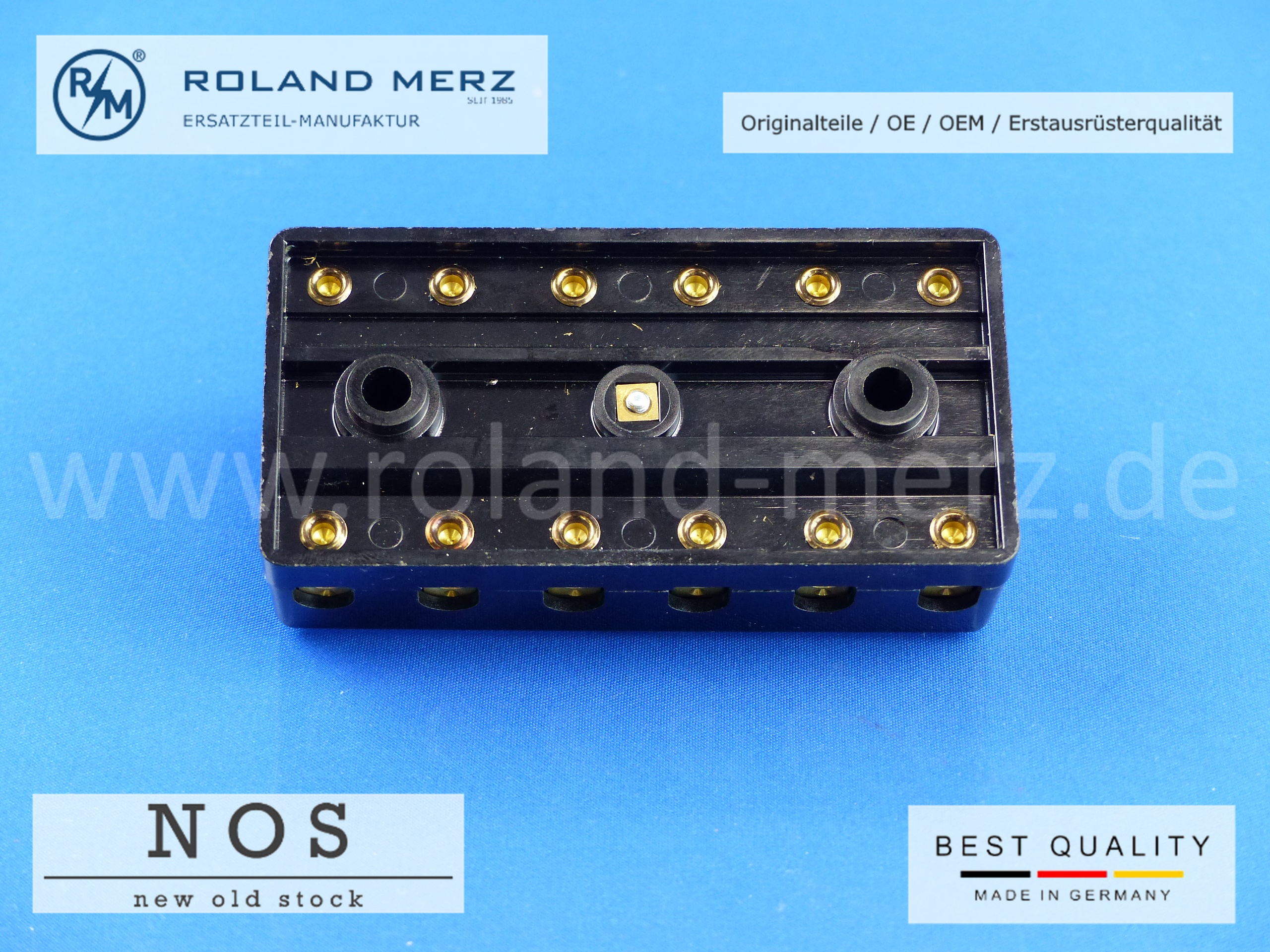 Sicherungskasten, Sicherungsdose, Schraubverbindung, 6-polig