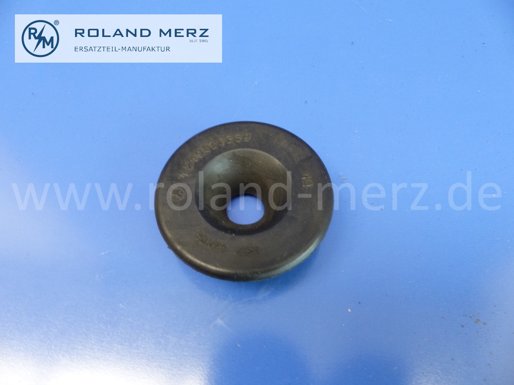 1219870339 Gummipuffer, Elastomerpuffer, Gummilager an Motorträger, Mercedes W110, W113, 309, Pagode, Heckflosse, Original Mercedes Neuteil, NOS