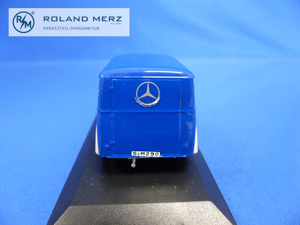 290b-12 Mercedes-Benz 170V Van Mercedes-Benz blau 1939 - 1942 - 290 Vitesse 1:43 Modell