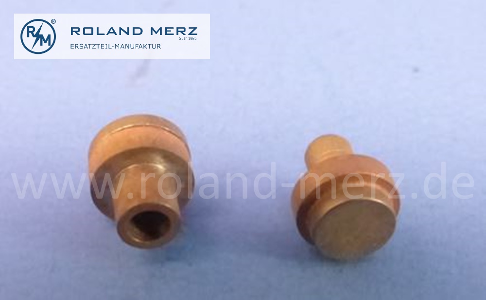U1013, FW5106 Kontaktniet, Kontaktplättchen, Kontakt Wolfram, für Zündkontakte, Unterbrecherkontakte, Hersteller Edelmetallspezialist DODUCO Sinsheim, deutsches Qualitätsprodukt, NOS 