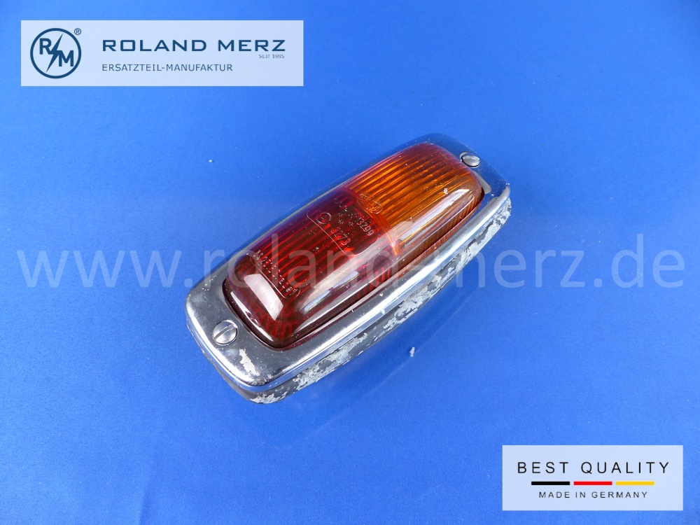 P1150018 Hella SB 160 CR Einbau - Rückleuchte kompl. (2SB 001 671-00) K 13299 = Glasbezeichnung für Mercedes O 319 / L 319 und DKW/ Auto-Union 1000 Universal ab Aug. 59