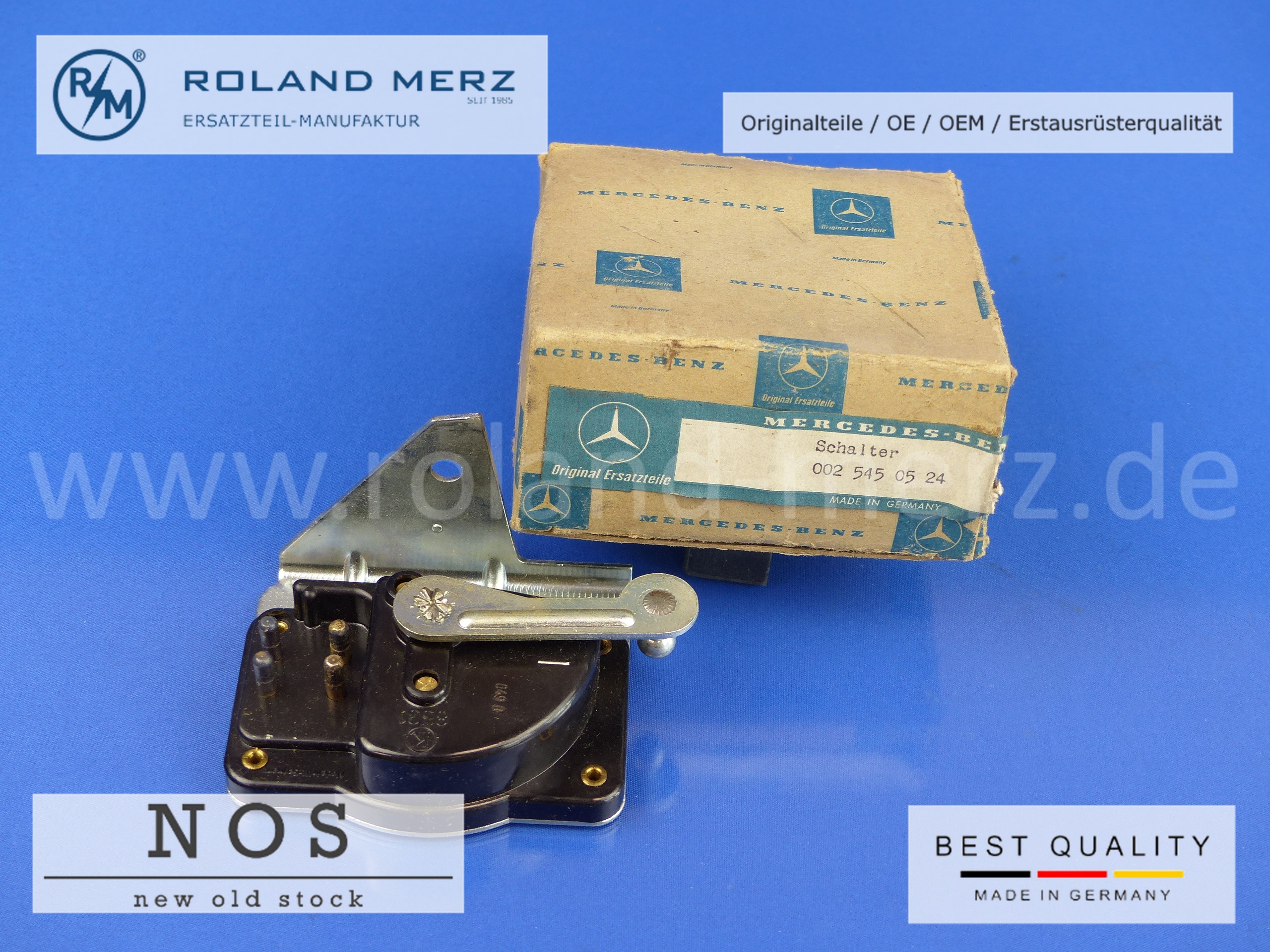 P1170170 Mercedes Anlass-Wiederhol-Sperre und Rückfahrlichtschalter