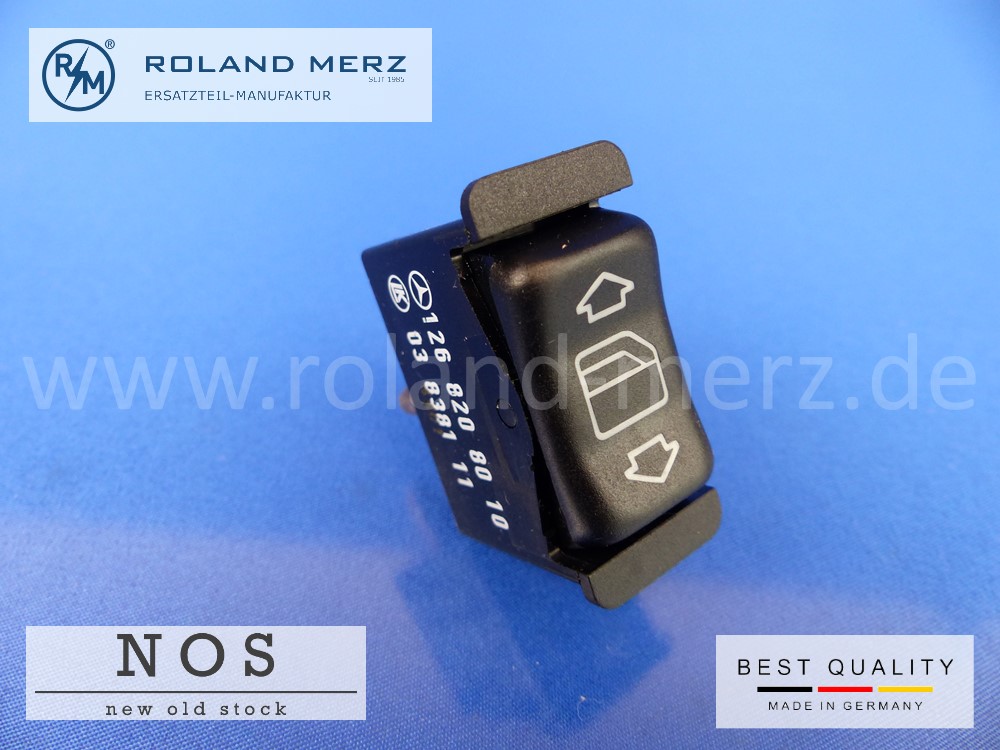 Schalter für elektr. Fensterheber Mercedes 126 820 80 10 für Bm 107, 123, 126, 201