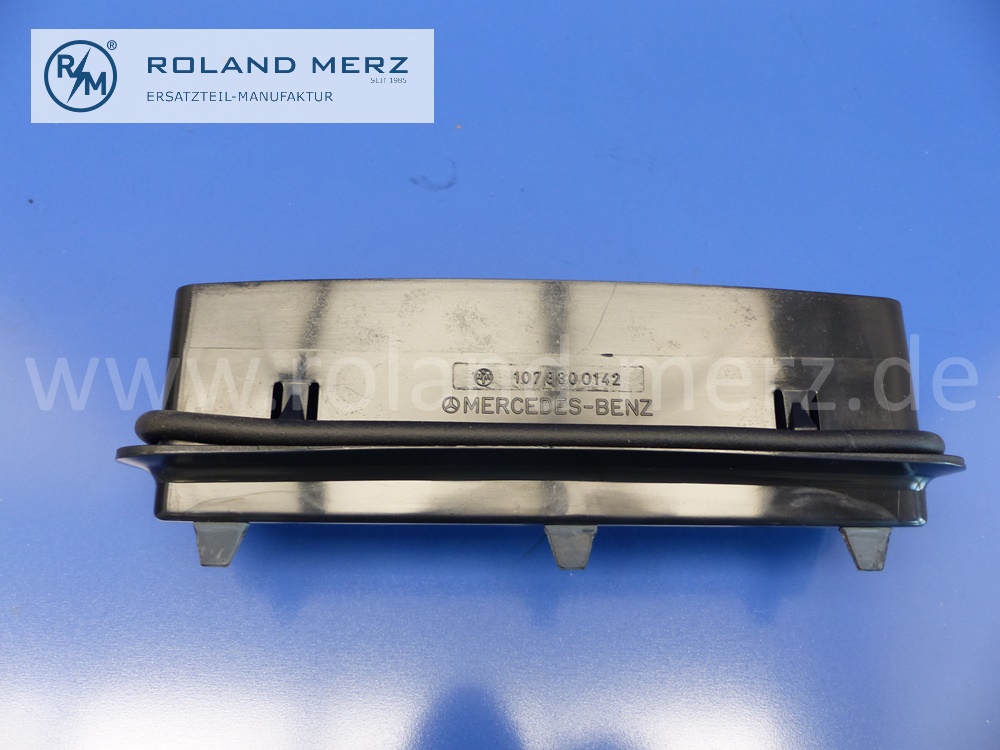 1078300142 Klappe, Frischluftklappe, Kotflügel hinten, links und rechts, Mercedes R107, Original Mercedes Neuteil, NOS 
