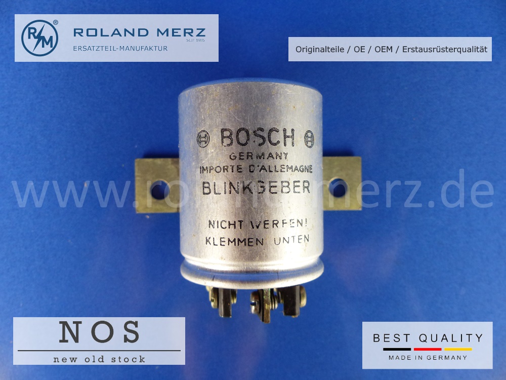 Blinkrelais 12V (2+1) x 15Watt 0 336 200 022 Bosch für Mercedes Benz 000 544 77 32