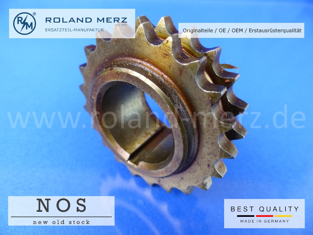 181-052-04-03-004 Kurbelwellenrad 181 052 04 03 Mercedes 170Vb, Sb, S-V, 180 B Original Neuteil NOS