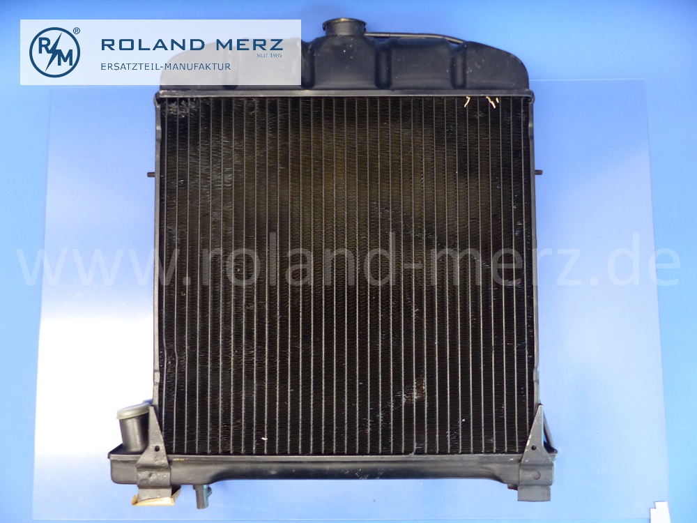 1215000603 radiator, water cooler, Mercedes W121, 190, 190b, Ponton, original Mercedes used part, - checked -