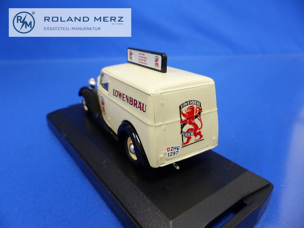 1500297-12 Mercedes 170 Van Ambulanz 1949 - 150351 Vitesse 1:43 Modell