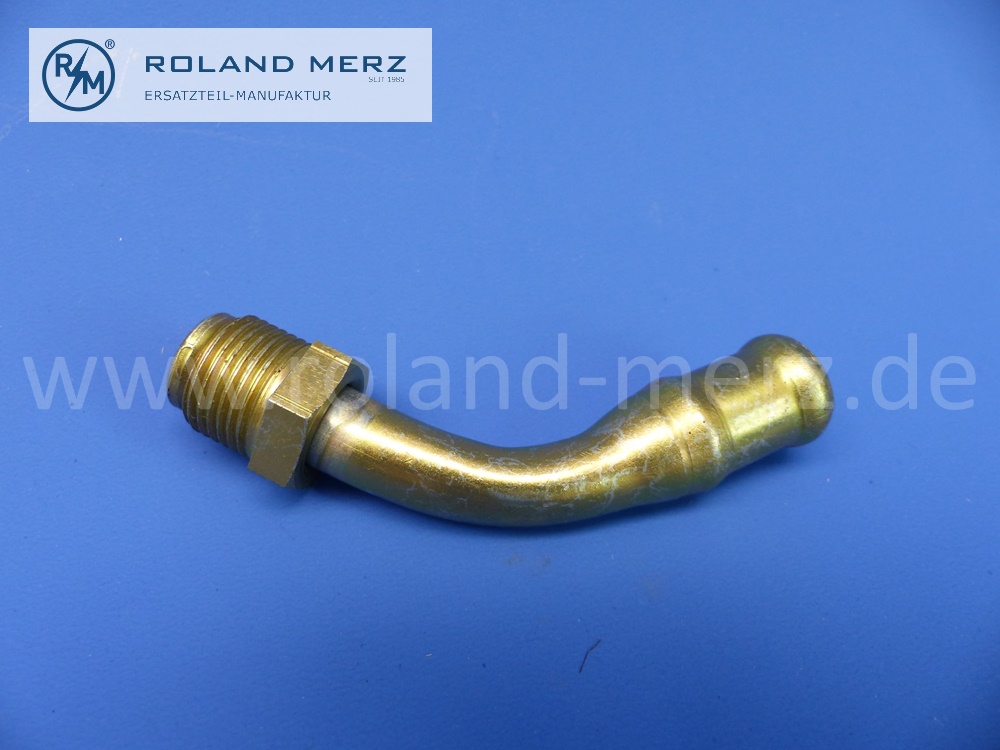 1274600024 Rohrkrümmer Hydropumpe Lenkhelfpumpe, Mercedes 220SEb, 230SL, Original Mercedes Neuteil, NOS 