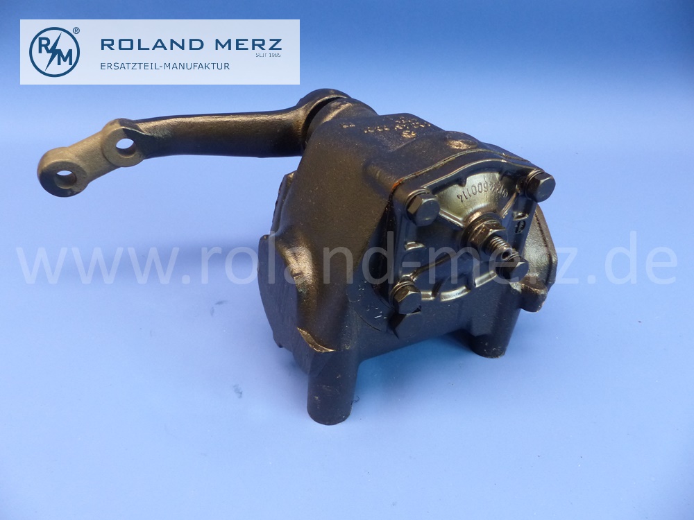 1234610301 Lenkung, Lenkgetriebe, mechanisch, (Gussnummer auf Gehäuse), Mercedes W123, Original Mercedes Neuteil, NOS