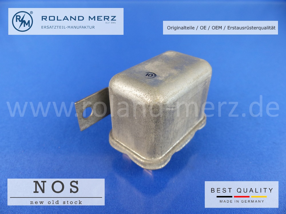 Relais 0 332 003 016 & Volt SH/EB 2/6/2 Bosch Originalausführung NOS mit Metallgehäuse