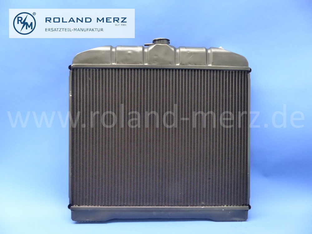 1115001003 Kühler, Wasserkühler, Wärmetauscher, mit Ölkühler Automatikgetriebe, Mercedes W111, 220B, 220SB, 220SEB, Original Mercedes Gebrauchttteil, NOS - geprüft -